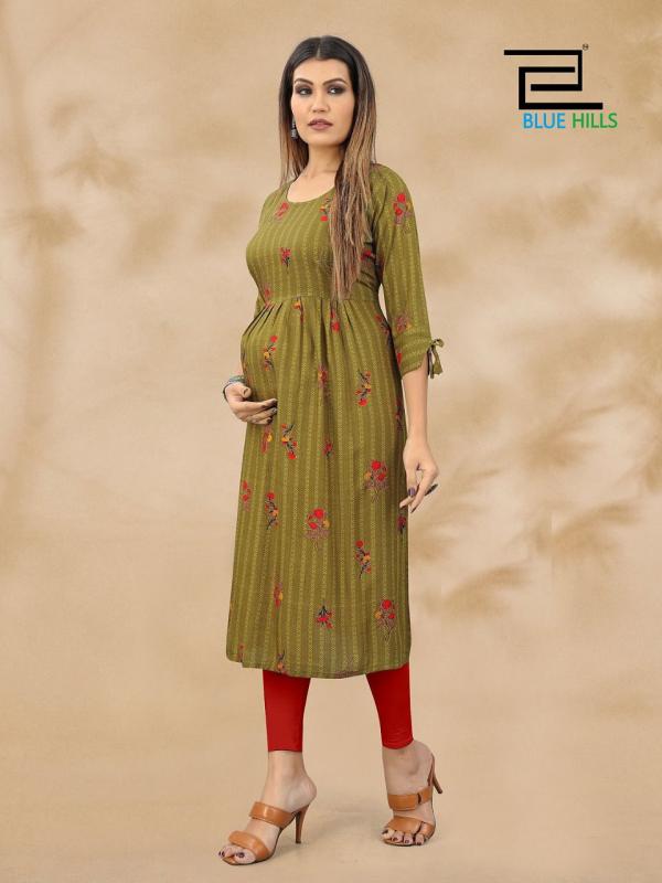 Blue Hills Good News 20 Feeding Rayon Kurti Collection